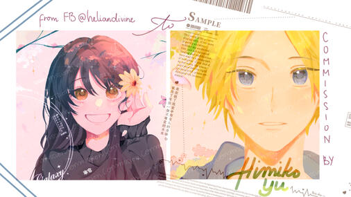 Painting Couple Chest-up