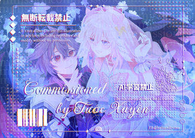 halfbody couple painting