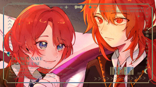 halfbody couple sketch color